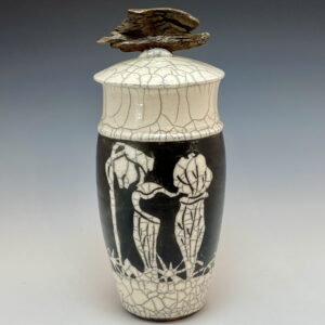 Pitcher Plant Vase with Lid
