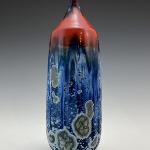 Crystalline Glazed Bottle