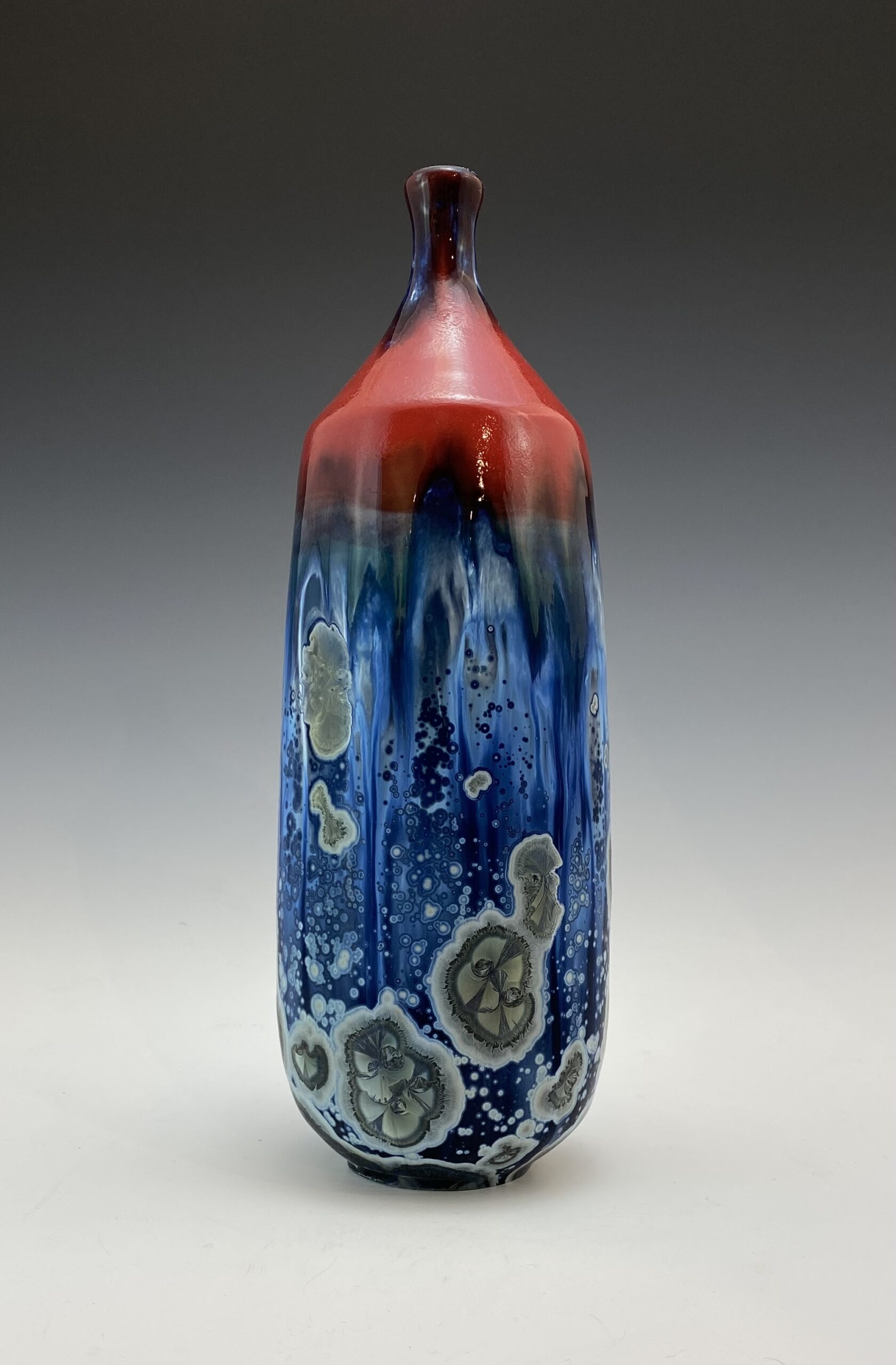 Crystalline Glazed Bottle