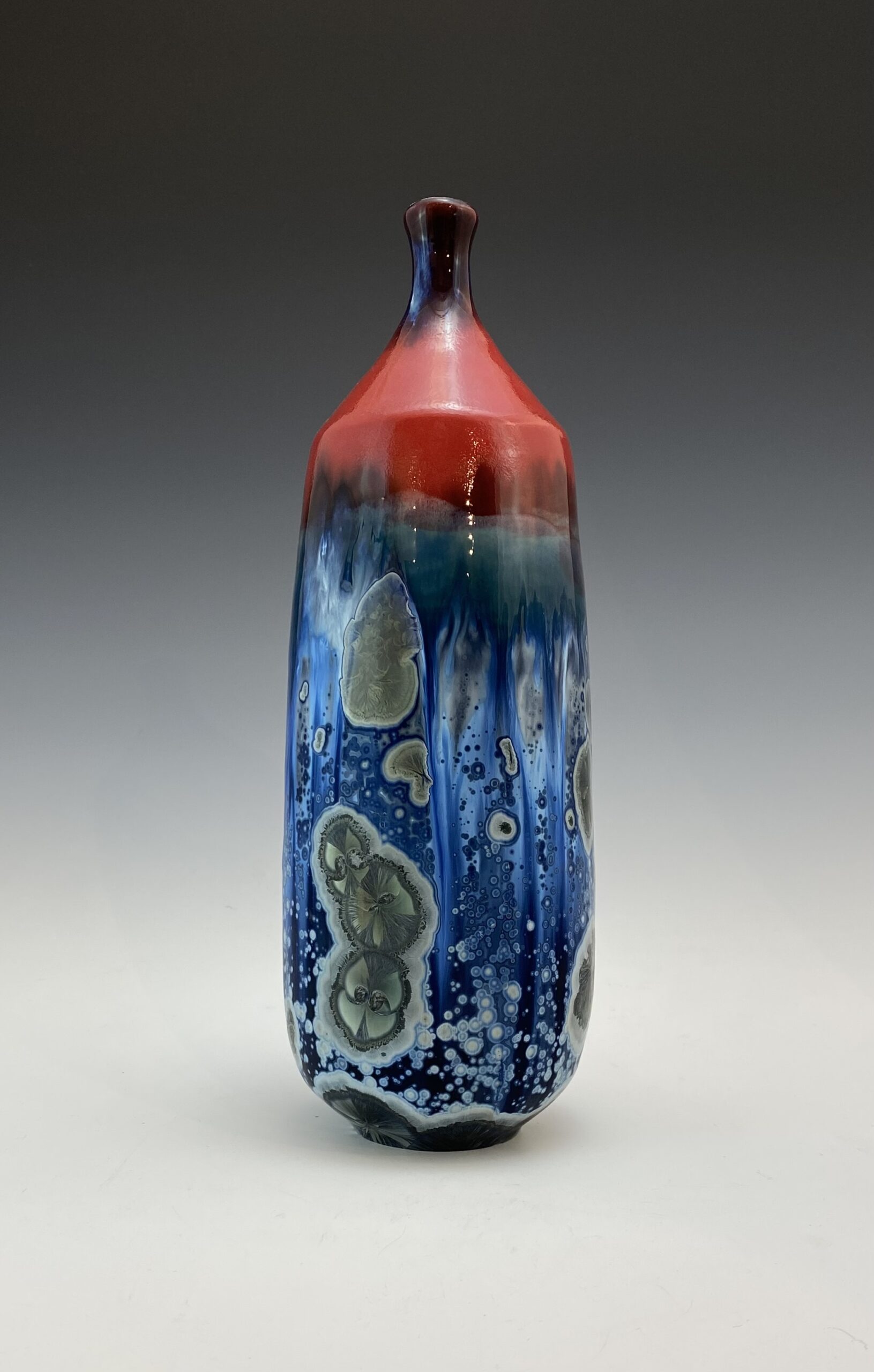 Crystalline Glazed Bottle - Image 2