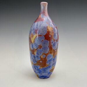 Crystalline Glazed Bottle