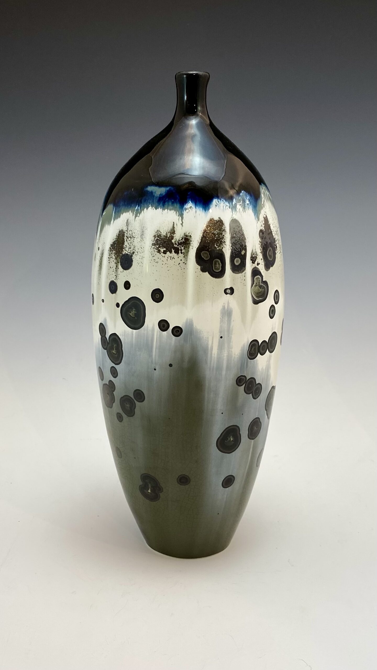 Crystalline Glazed Bottle - Image 3