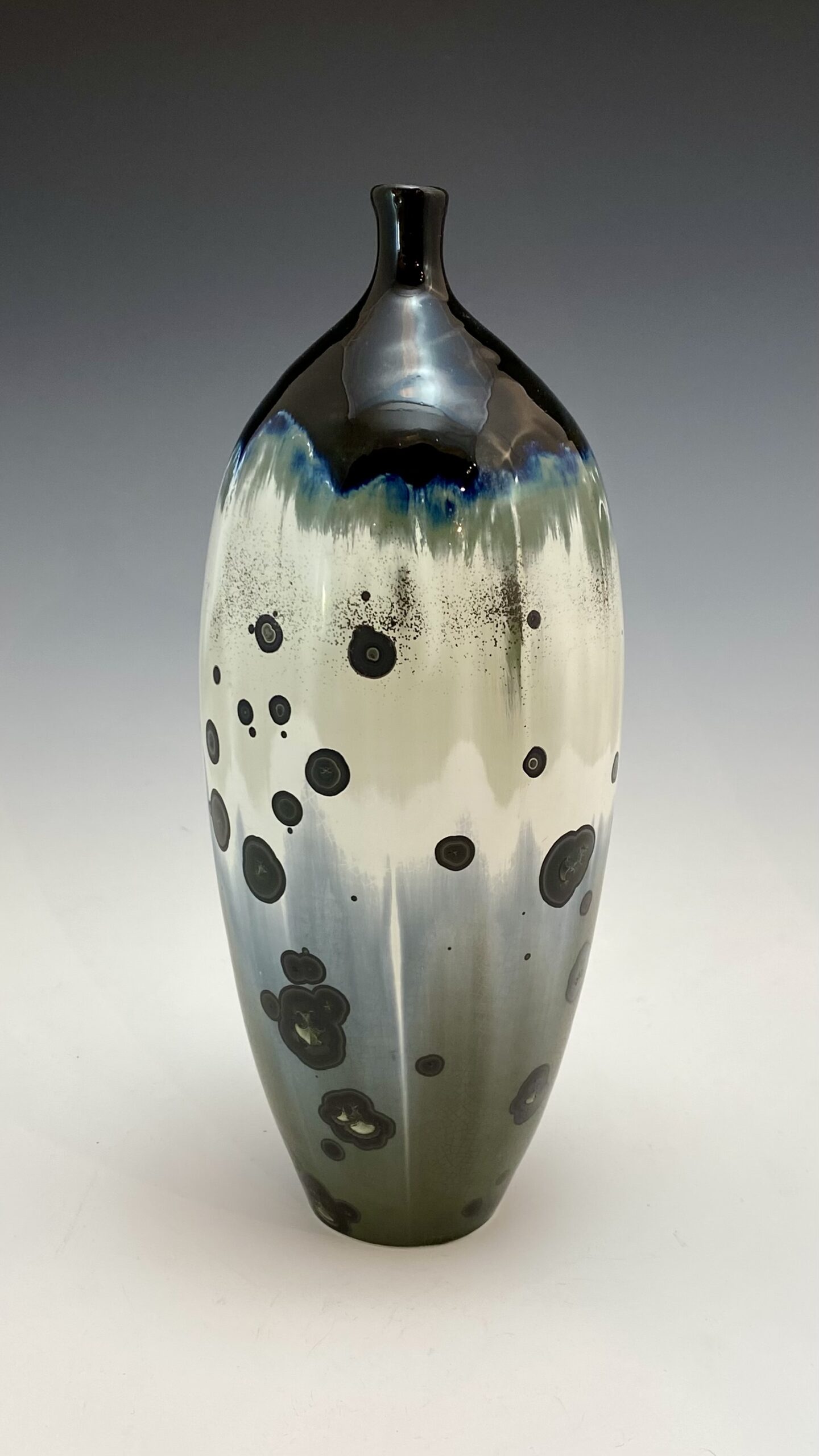 Crystalline Glazed Bottle