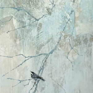 Reflections of Similarity (Blackpoll Warbler)